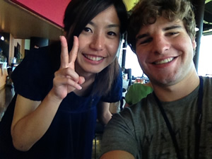 Me and Hidemi-San